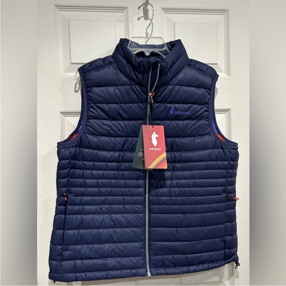 cotopaxi Jackets & Blazers - Cotopaxi Women’s Medium Fuego Down Insulated Puff Vest Navy Blue Maritime NWT